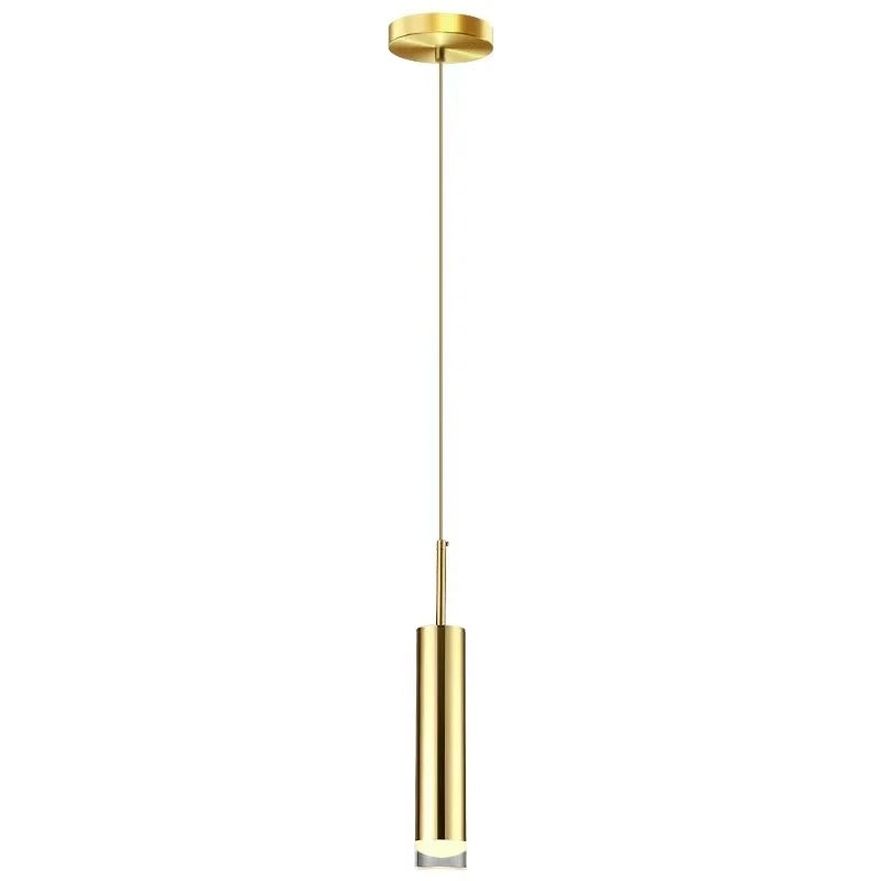 lumière suspendue led moderne minimaliste or blanc gris chambre salonhôtel