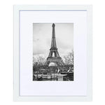 cadres photo modernes noir blanc mat amovible tour eiffel 5x7 8x10 11x14