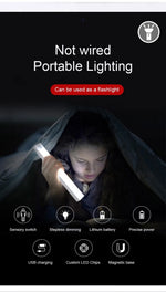 lampe mouvement led rechargeable détecteur présence induction cuisine chambre camping