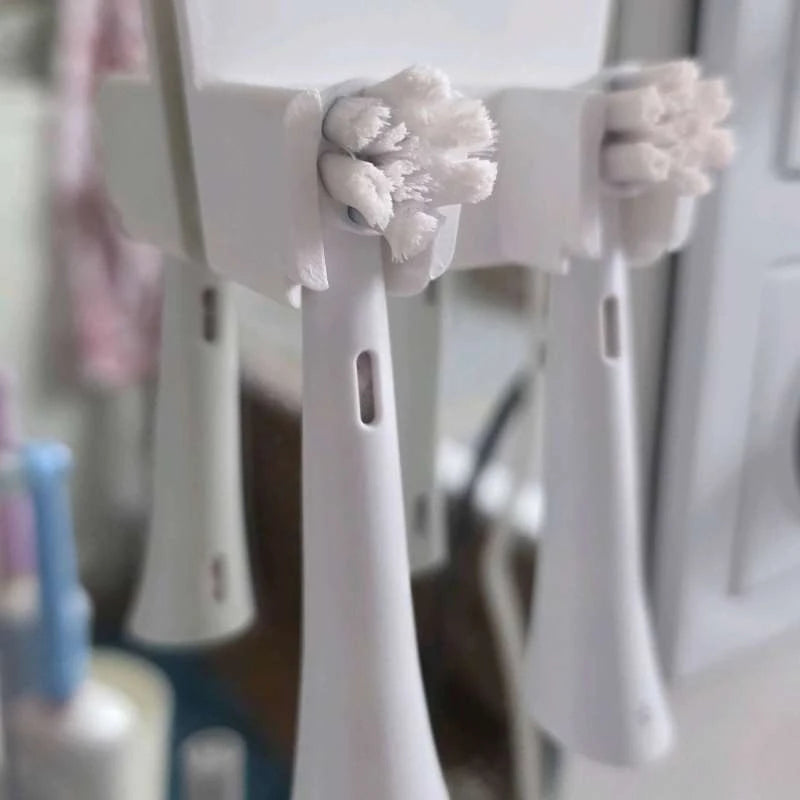 porte brosses dents adhésif blanc moderne salle bain stockage abs légèrement rugueux