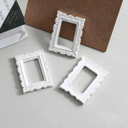 cadres photo decoratifs argent doré blanc decoration chambre classique baroque
