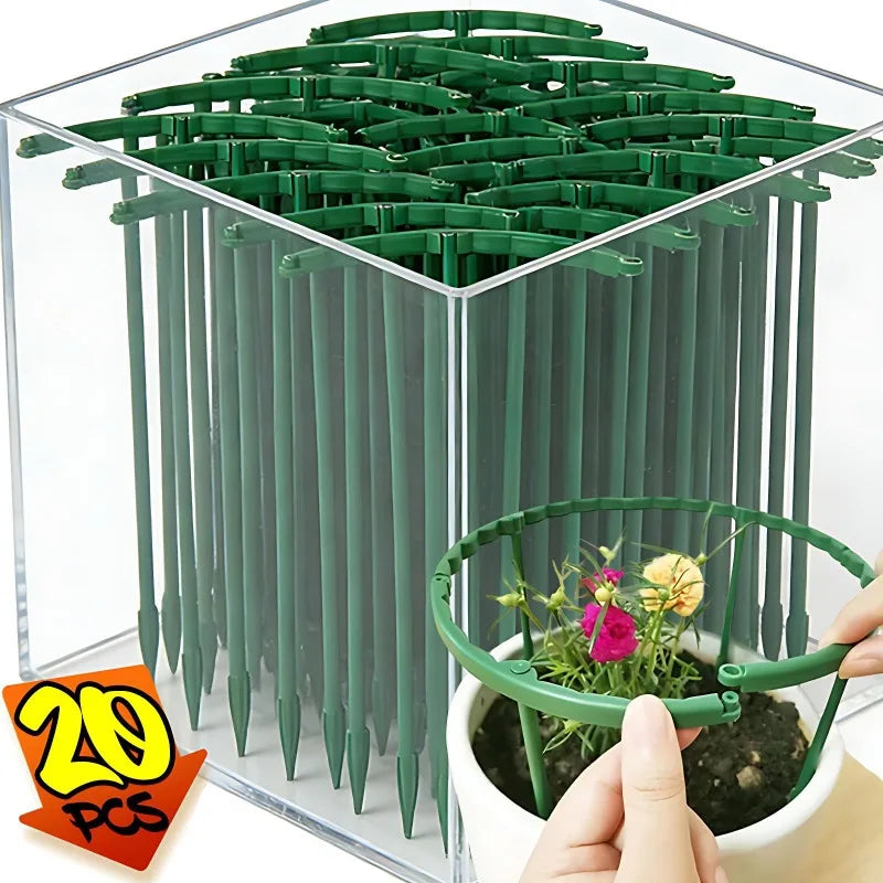 soutien plante grille vert moderne 16cm 27cm pratiqueintérieur fleurs grimpantes nylon