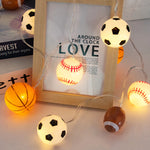 guirlande lumineuse sportive ballons football basketball leds festives chambre enfantsDecorationThèmeFeteAnniversaire