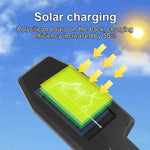 lampe solaire extérieure ip65 led moderne télécommande détecteur mouvement étanche noir