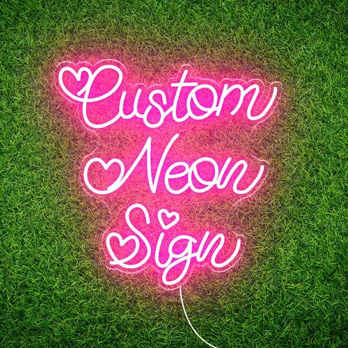 enseigne led personnalisée décoration murale lumineuse texte moderne mariage anniversaire cadeau original intérieur