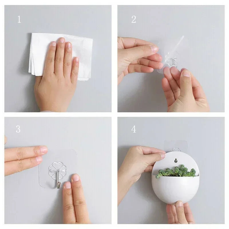 plante murale moderne pot osier suspendu décoration intérieure transparent succulente minimaliste