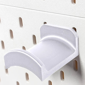 support casque noir blanc moderne adhésif organiser plastique gọn