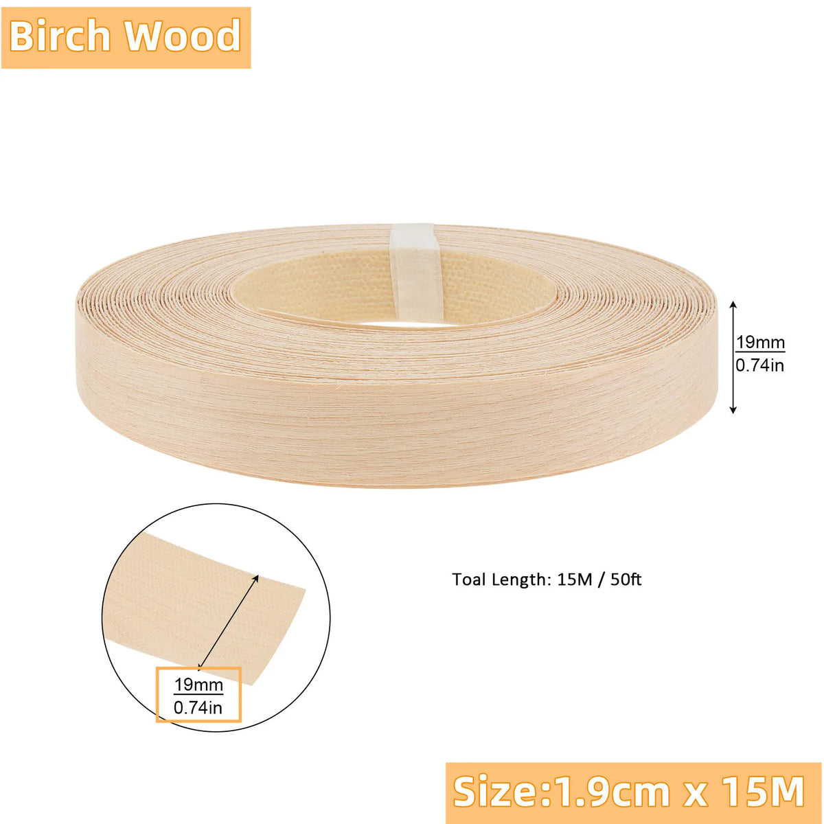 ruban finition bois adhésif chaud grain naturel moderne décoration meuble placage bord armure