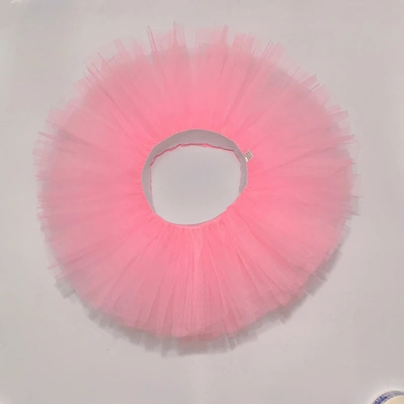 Jupe tutu tulle opaque classique multicolore adulte princesse plissée mini dài dessus genou