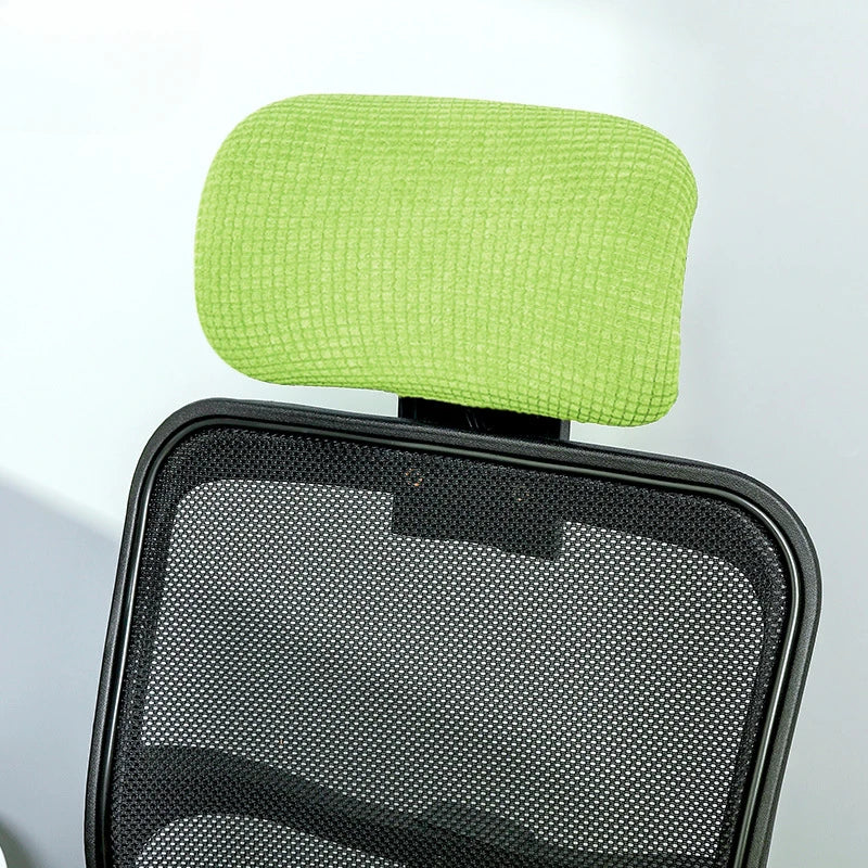 couvre tête chaise tissu carreaux clips imperméable vert beige noir moderne