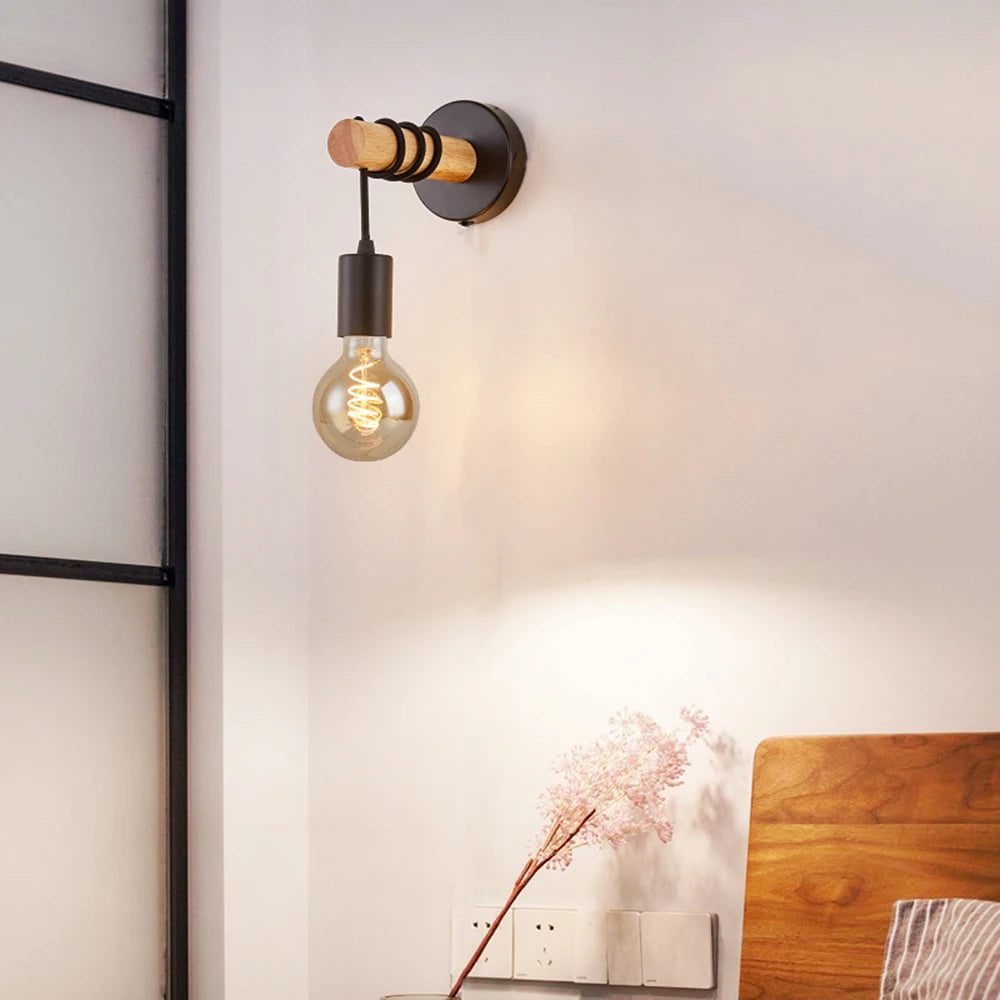 Éclairage d'ambiance créé par l'applique murale minimaliste