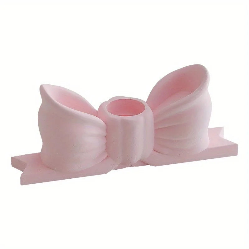 bougies moderne violet rose jaune vert rubans clips mariage décoration créative maison