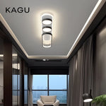 lampe led moderne plafonnier fer aluminium poli noir blanc éclairage quotidien toucher interrupteur