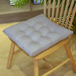 coussin siège carré anti décubitus amovible lavable moderne confortable tissu épais doux coutures horizontales