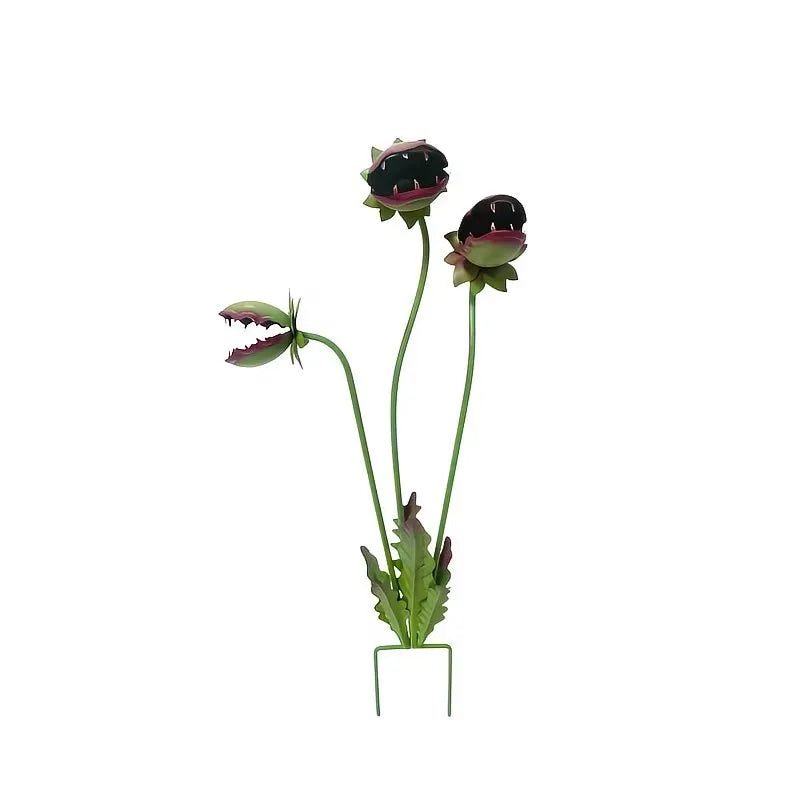 plantes artificielles fleurs dents feuilles vert rouge moderne designextérieur jardin festival