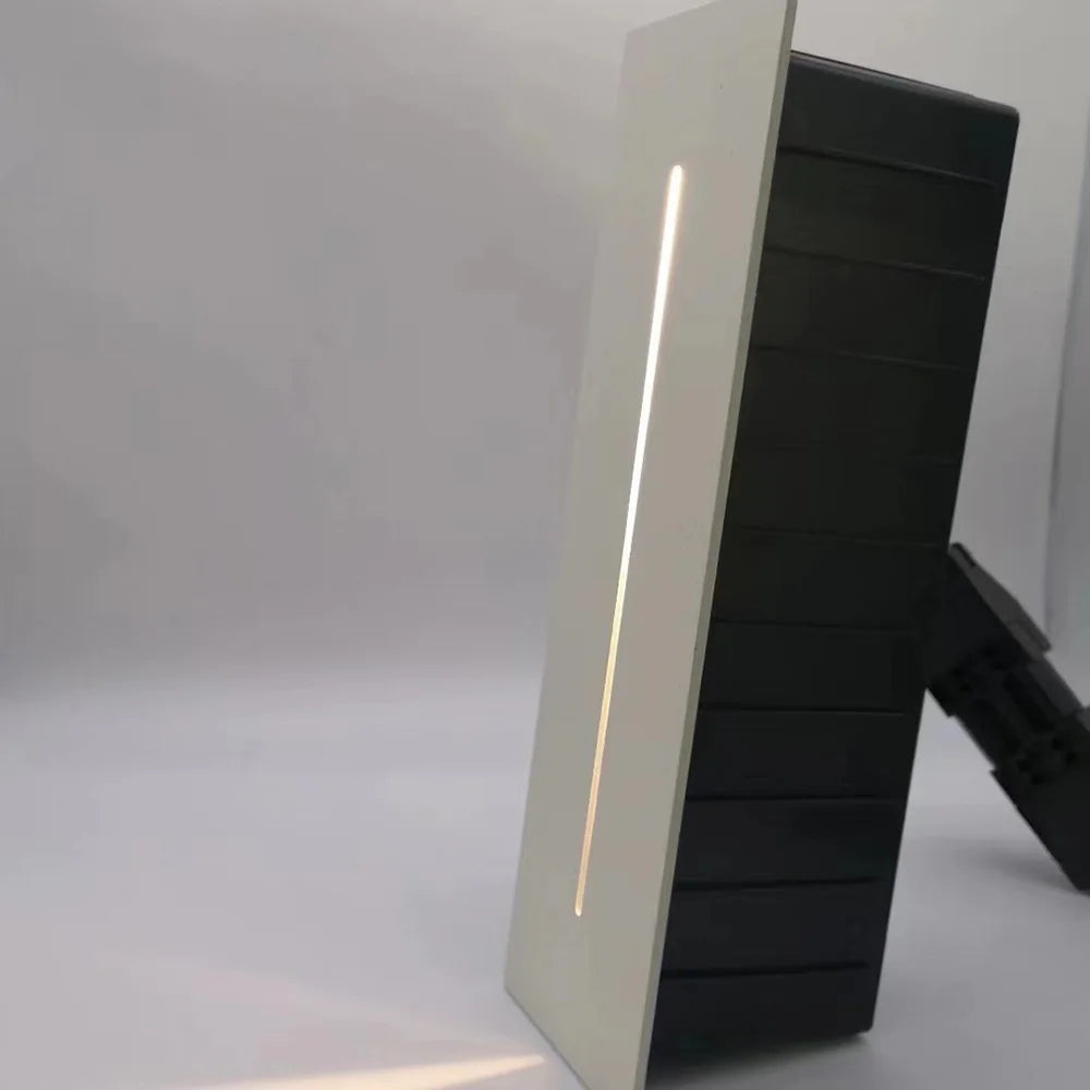éclairage led moderne marches extérieures ip65 36w gris noir imperméable autonomie