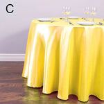 nappe table rouge noire bleu violet jaune beige blanche verte satinée moderne opaque réutilisable