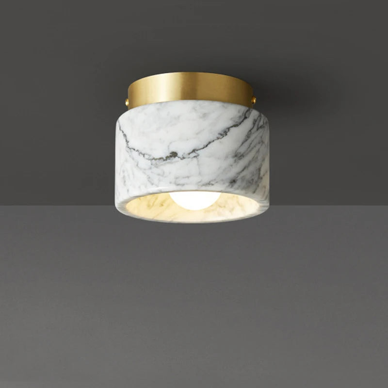 plafonnier marbré vert blanc moderne éclairage quotidien luxueux surface aspect pierre naturelle