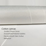 toile art japonais ukiyoe vague paysage bleu blanc vertical salon décoration huile moderne sans