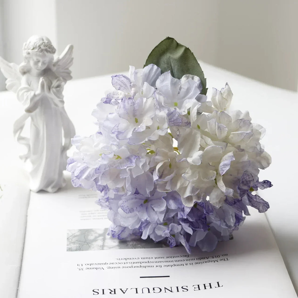 bouquet artificiel hortensia classique couleurs variées intérieur mariage anniversaire fêtes decoration
