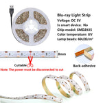 ruban led blanc bleu moderne ip65 waterproof 5v smd2835 adhésif 1m 2m 3m usb