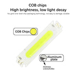 ampoules led cob 12v 2w vert clair orange blanc modernes diodes puces aluminium