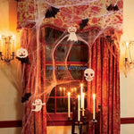 décorations halloween bois citrouille souris fantôme crâne chapeau sorcière texte boo fil suspension thèmes