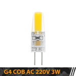 ampoules led blanc chaud 3w 6w g4 ac dc 12v 220v moderne transparentes 30000h