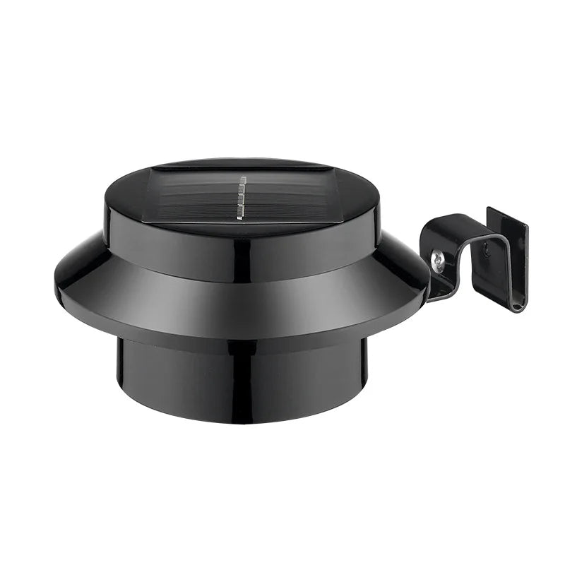 lumière solaire led noire moderne extérieure autocharge clips panneau solaire éclairage porche allée clôture