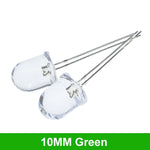 ampoule led transparente 10mm ronde couleurs moderne ultra lumineuse