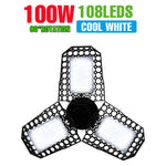 lampe led déformable noire moderne grille perforations 100w 200w 300w e26 e27