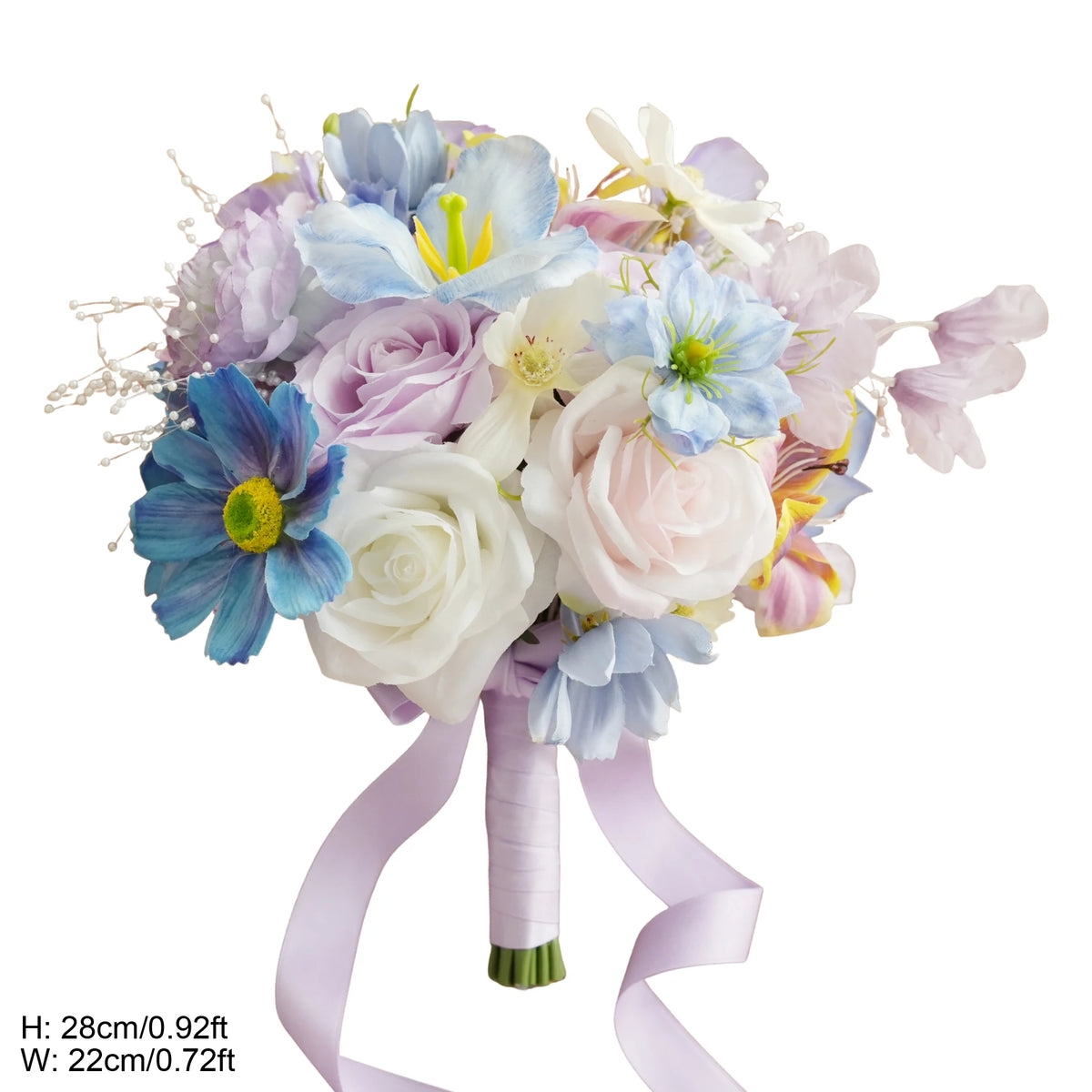 arche mariage fleurs artificielles violet blanc rose bleu classique romantique decoration exterieurintérieur événement festive