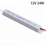 alimentation led 12v 24v 18w 36w 48w câbles blanc moderne sans fixation