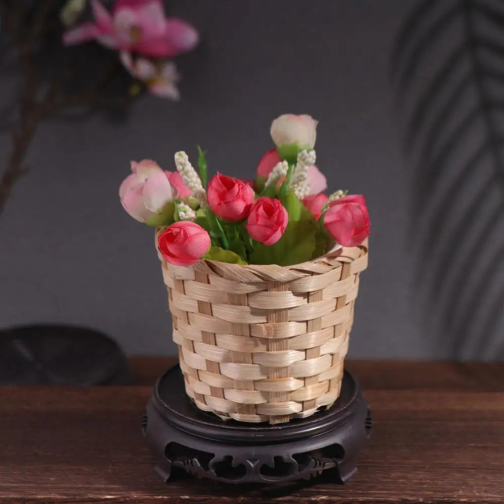 support vases texture bois sculpté motifs floraux noir classique orné grille dimensions multifonctionnel