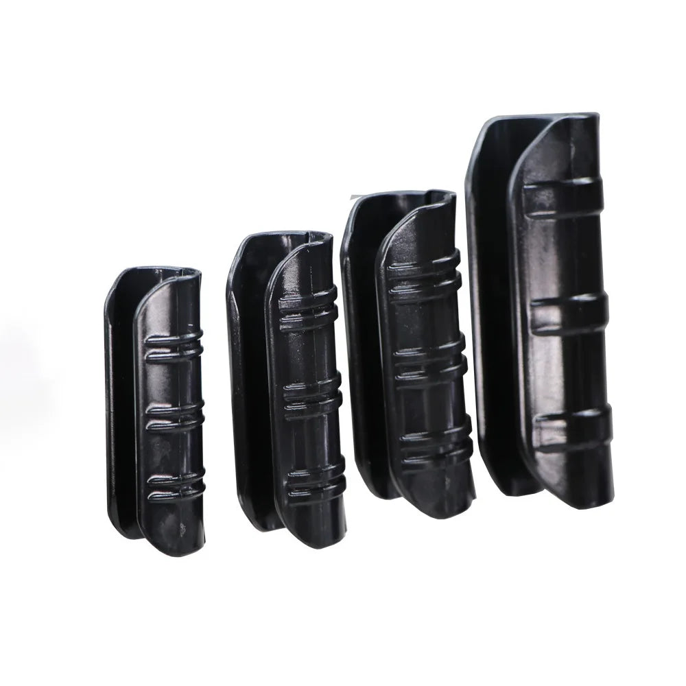clips membrane mince plastique noir texturé moderne clips cadre serre film voile fixe
