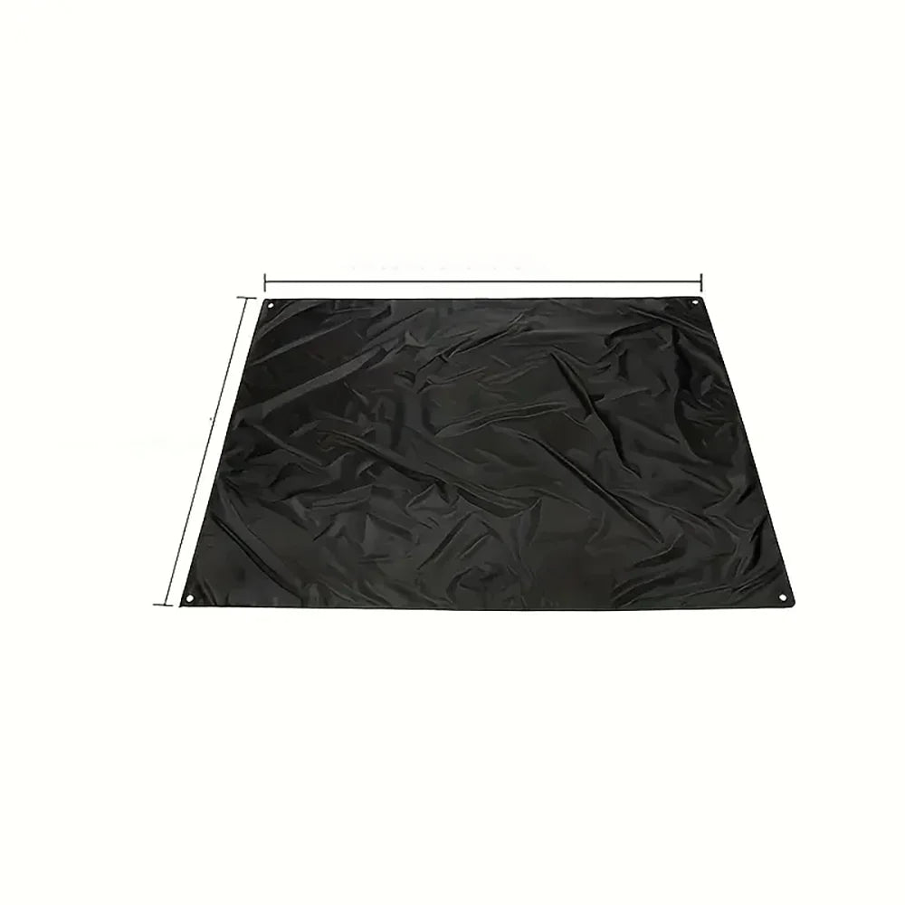 tapis camping sol pratique résistant vert olive polyester imperméable uni