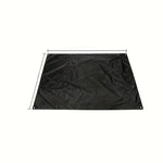 tapis camping sol pratique résistant vert olive polyester imperméable uni