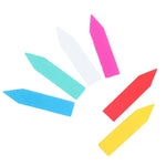 crayons couleur modernes jaune blanc rose rouge bleu turquoise unis opaques pack six couleurs