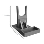 support pistolet colle thermique gris dremel 910 bac récupération impression 3d texturé fonctionnel utilitaire
