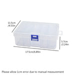 boîtes rangement transparentes empilables colorées poignée moderne 14.8cm 14.8cm 12.3cm