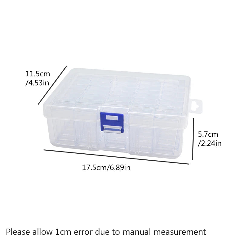 boîtes rangement transparentes empilables colorées poignée moderne 14.8cm 14.8cm 12.3cm