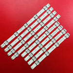 bande led rétro éclairage blanc clips modernes connecteurs 6v 713mm