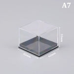 boîtes présentation transparentes modernes clips A1 A2 A3 A4 A5 A6 A7 A8 A9