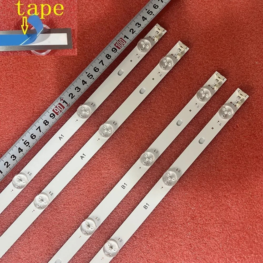 bande lumineuse led blanc moderne adhésive 70mm 36 smd 100000h