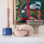 décoration intérieure moderne nœud marin bois sculpture bleu vert blanc minimaliste