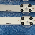 bandes led adhésives blanc bleu modernes certifiées ul rohs cem flux lumineux aluminé