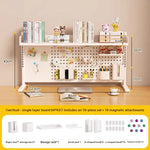 étagère murale modulaire métal blanc porte crayons support objets moderne