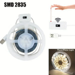 ruban led blanc chaud adhésif flexible intensité variable sensoriel moderne éclairage tv miroir