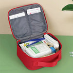 sac rangement multi usages kit médical oxford pratique croix blanche rouge gris bleu