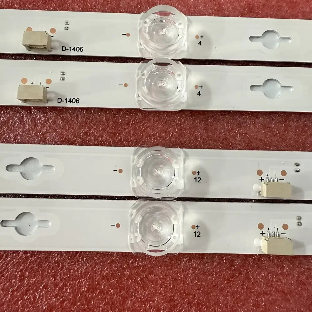 ruban led blanc bleu moderne connecteurs reutilisable aluminium lisse 10cm 12cm 16cm